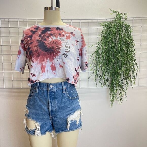 Hollister Tops - Hollister Graphic Tee - Tie-Dye Crew Neck